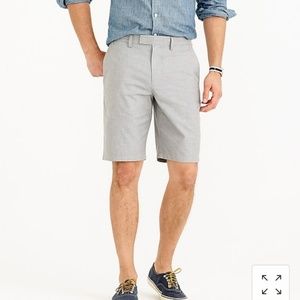 J. CREW Gray Flat Front Men Shorts